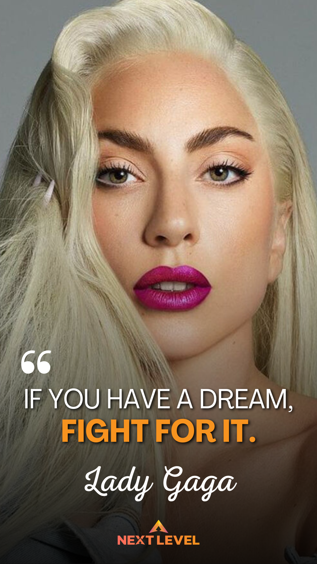 Motivational Quote Lady Gaga