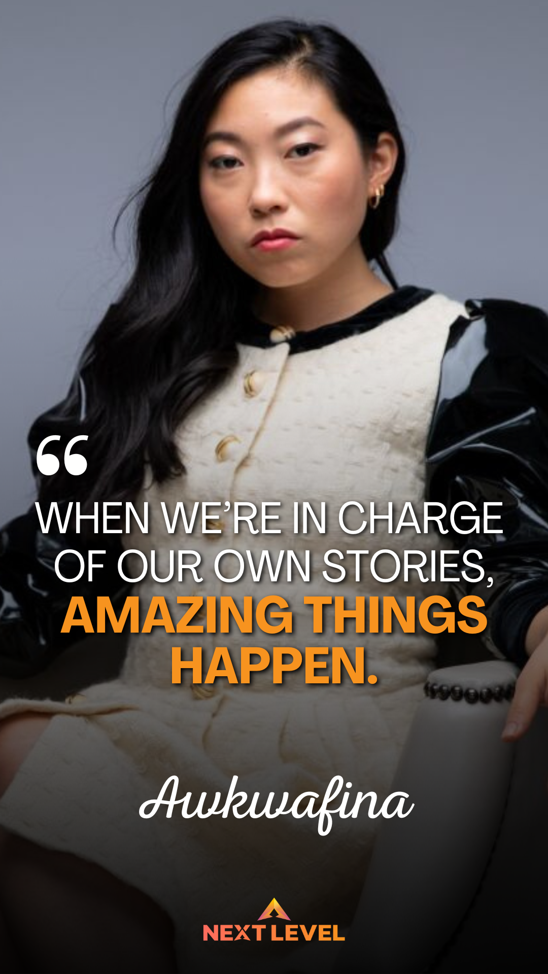 Motivational Quote Awkwafina