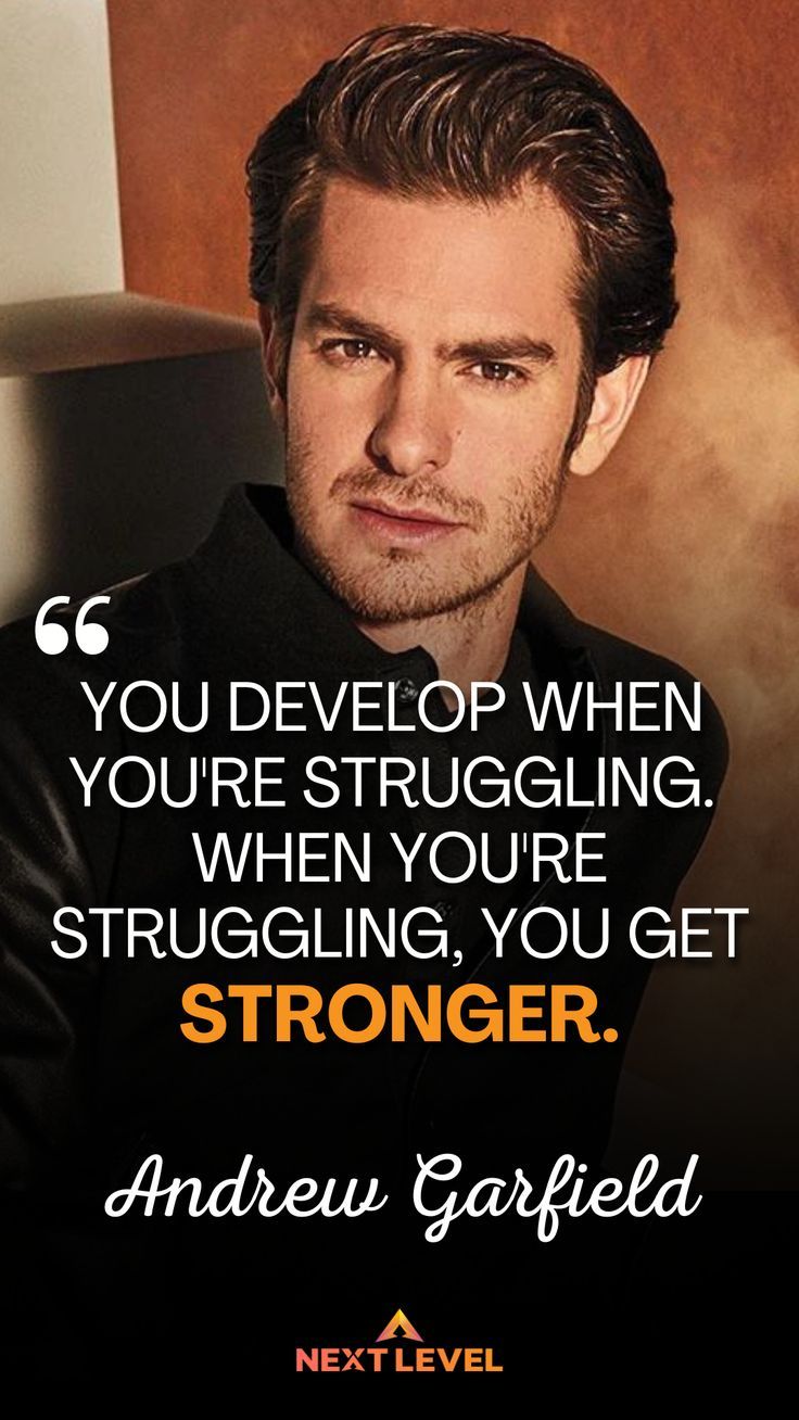 Motivational Quote Andrew Garfield