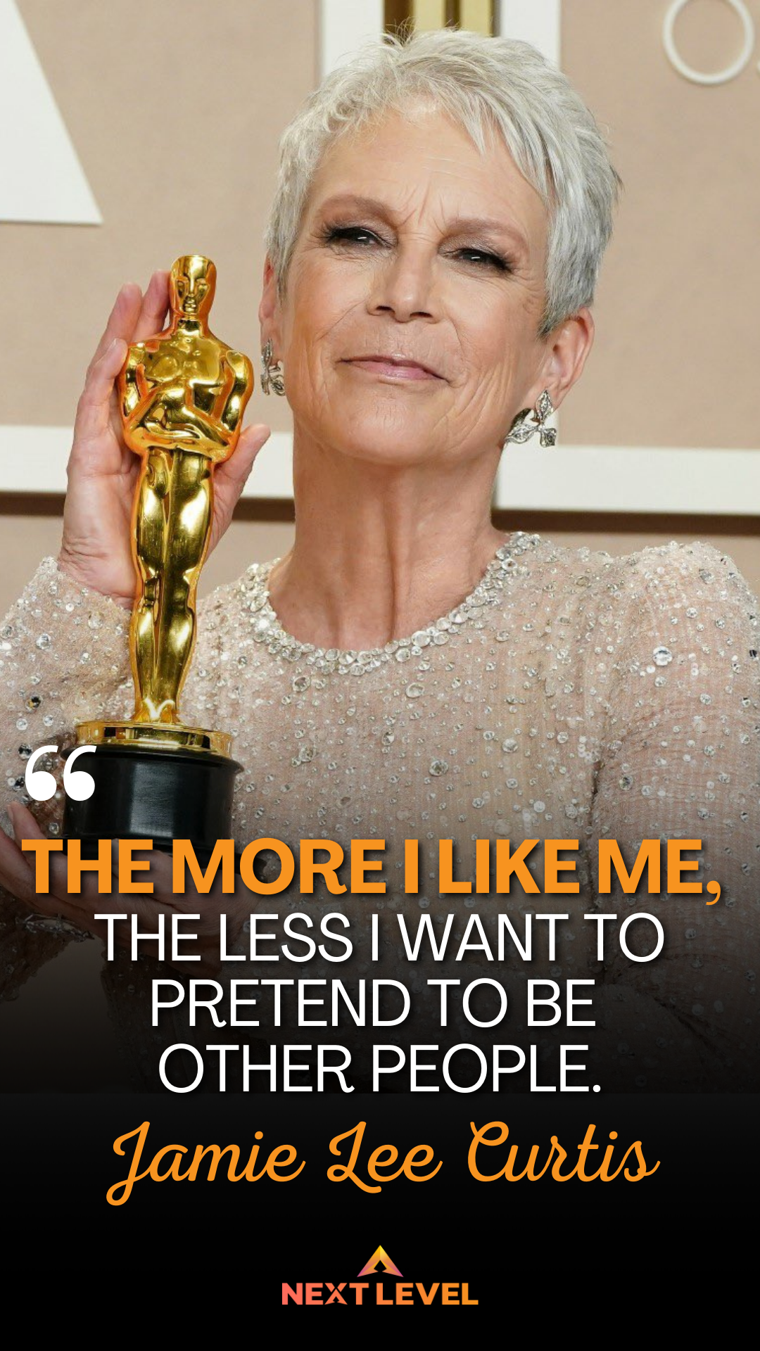 Motivational Quote Jamie Lee Curtis