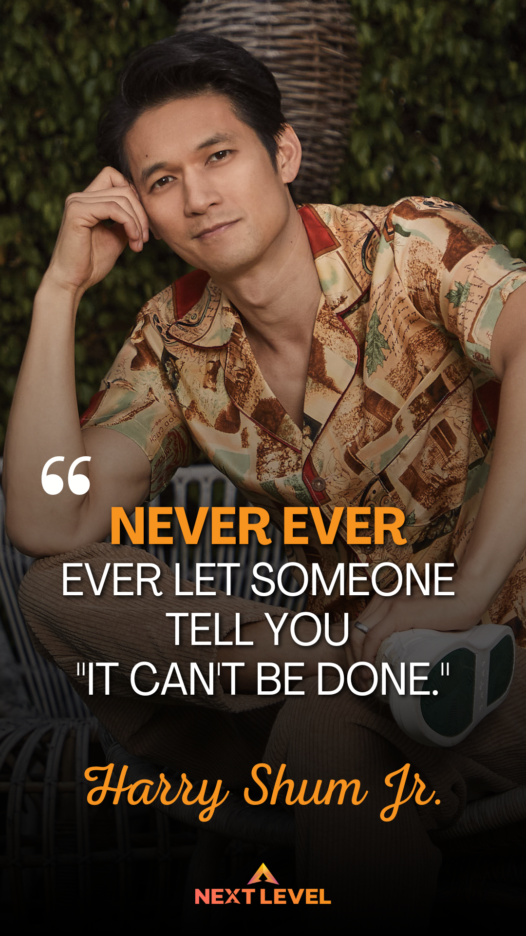 Motivational Quote Harry Shum Jr.