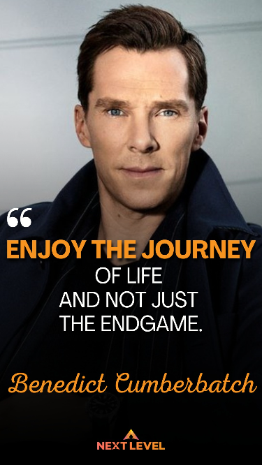 Motivational Quote Benedict Cumberbatch