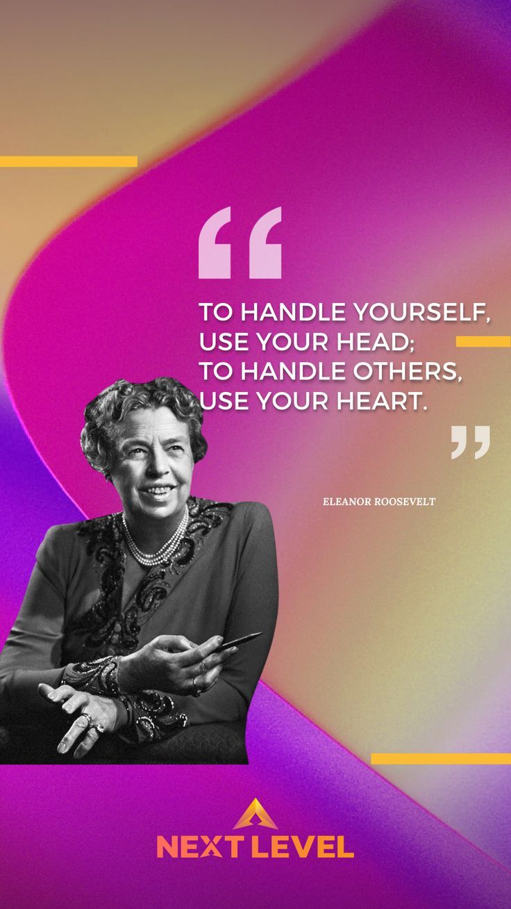 Motivational Quote Eleanor Roosevelt