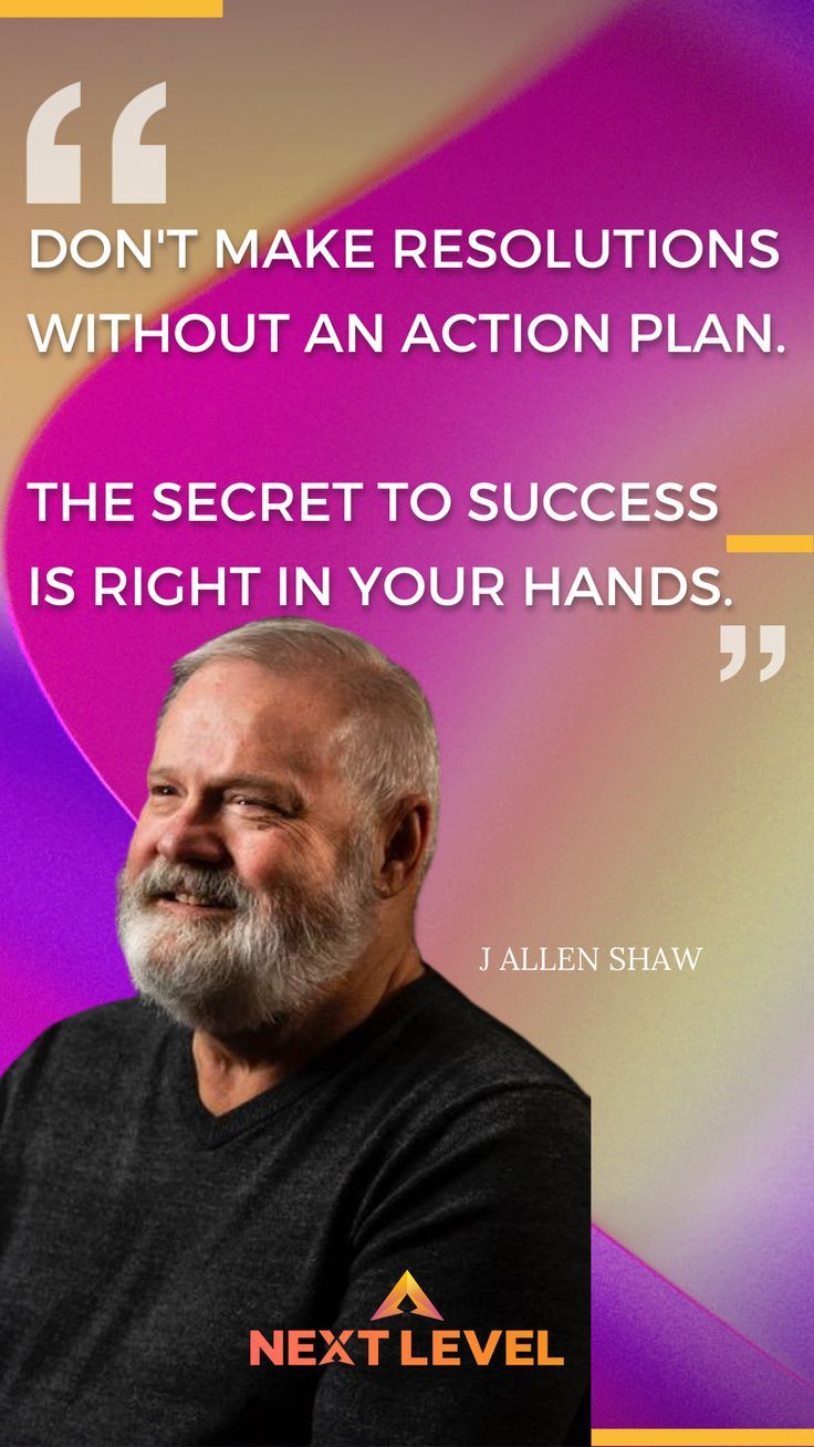 Motivational Quote J Allen Shaw