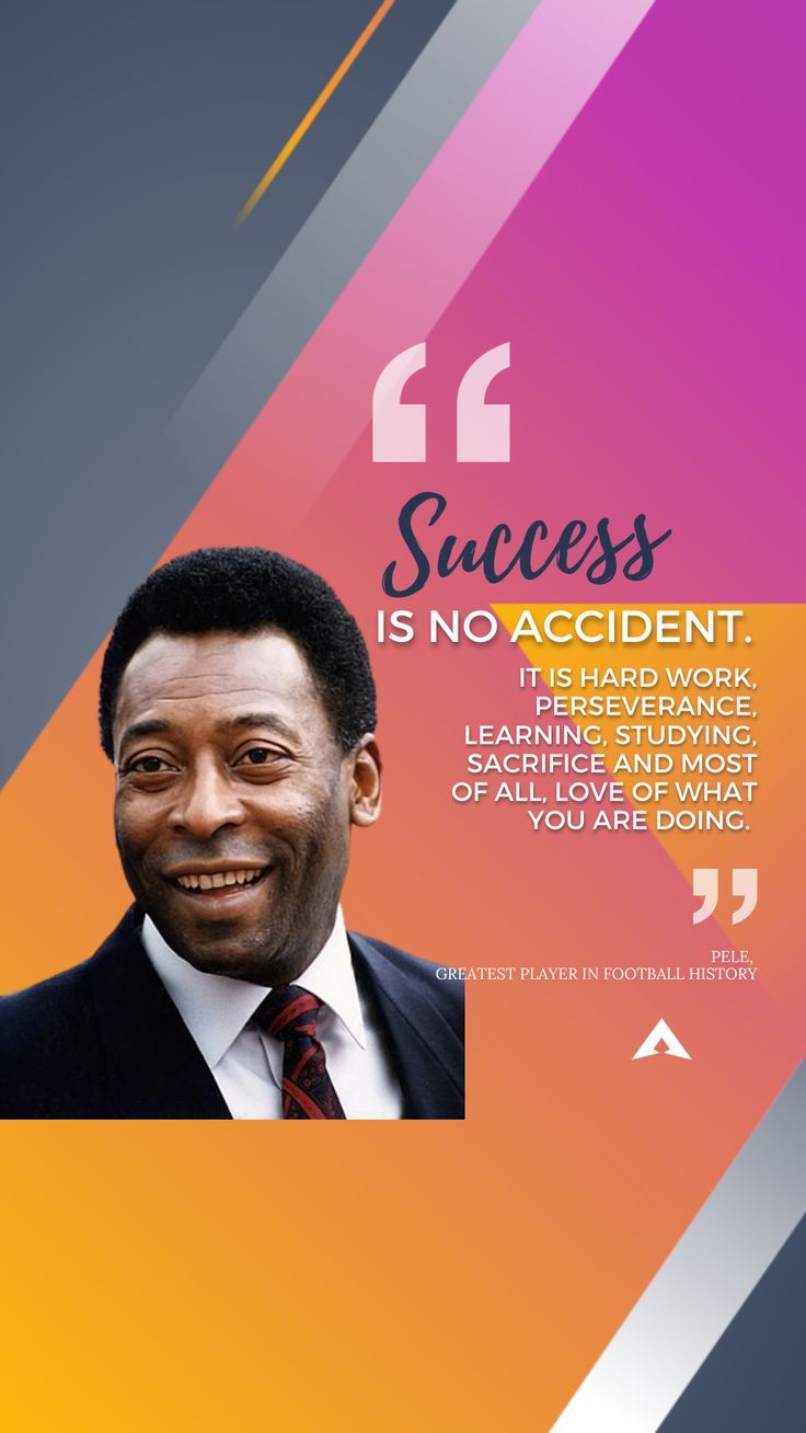 Motivational Quote Pele