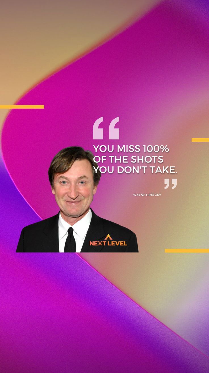 Motivational Quote Wayne Gretzky