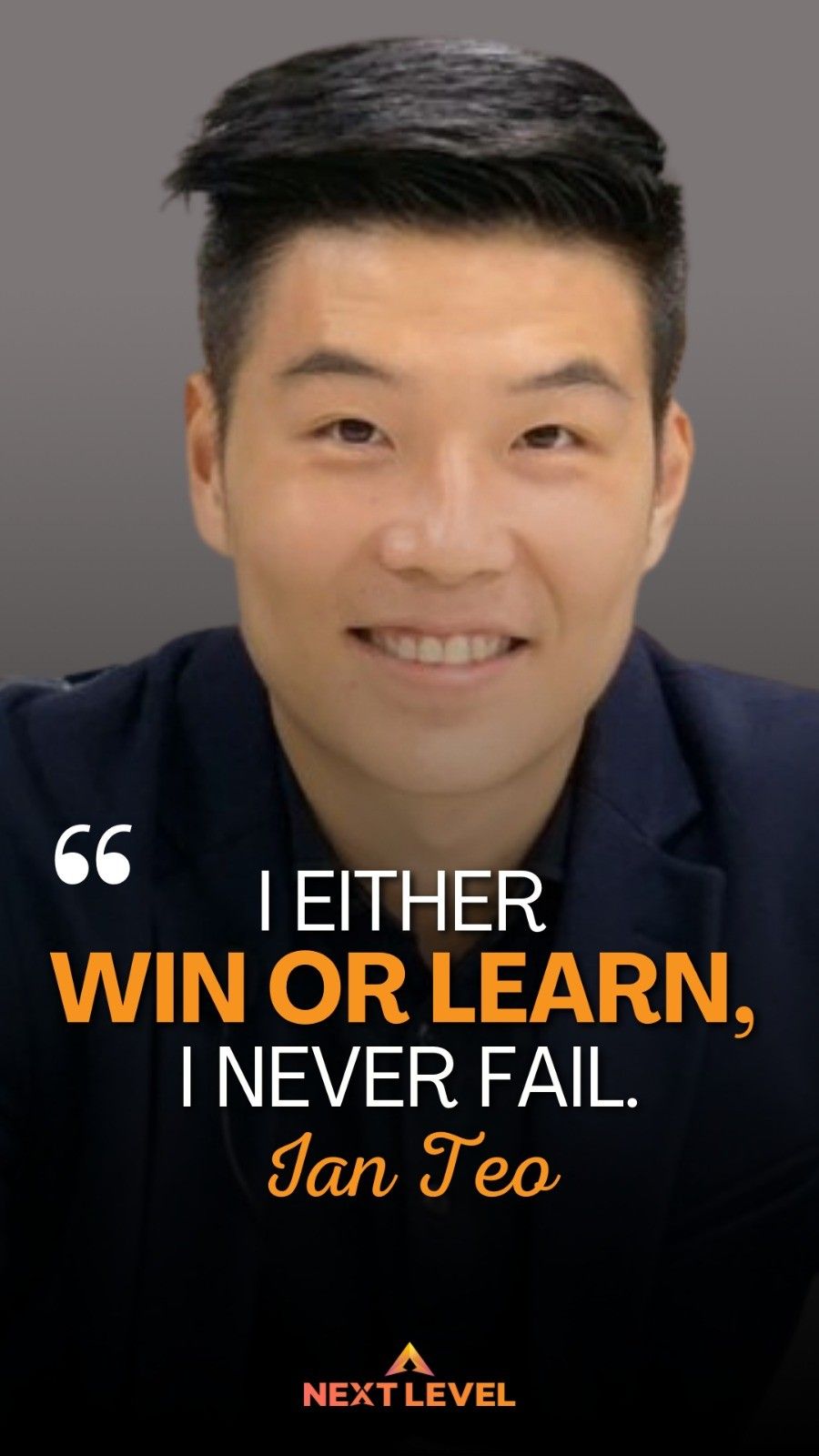Motivational Quote Ian Teo