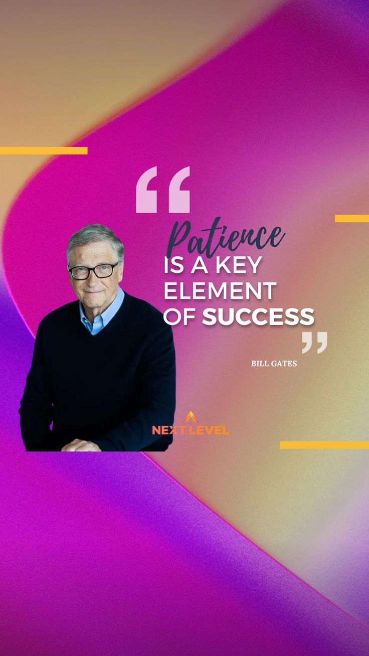 Motivational Quote Bill Gates