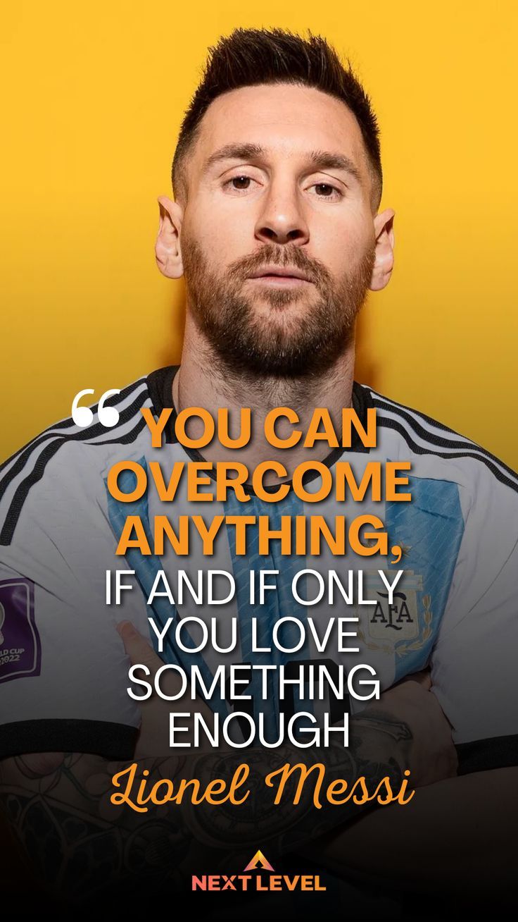 Motivational Quote Lionel Messi
