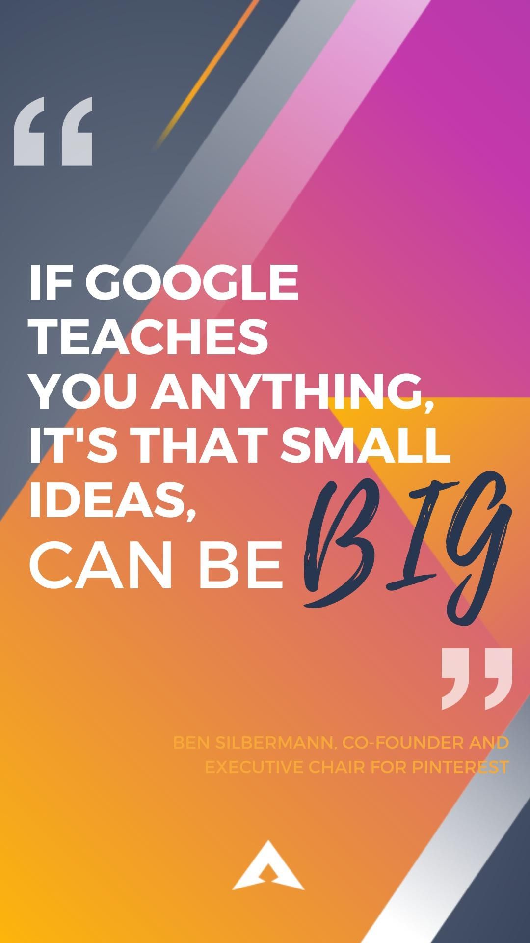 Motivational Quote Ben Silbermann