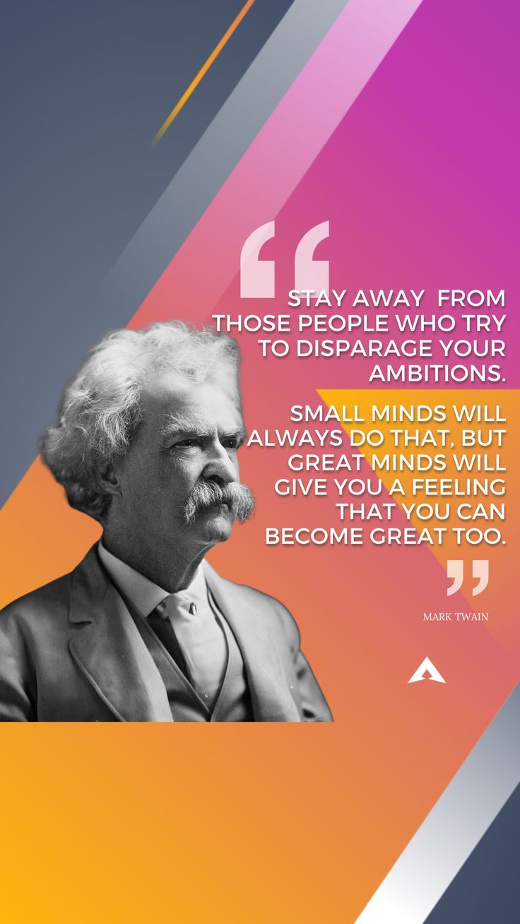 Motivational Quote Mark Twain